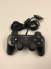 Black Dual Shock 2 Controller Official Sony P...
