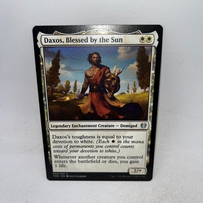 Daxos, Blessed by the Sun 9 Uncommon Theros Beyond Death Magic: The Gathering LP