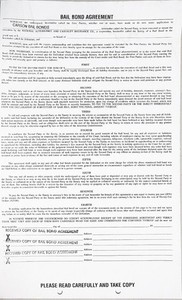 1997 -JACKIE BROWN- Original QUENTIN TARANTINO Movie Prop Bail Bonds Contract