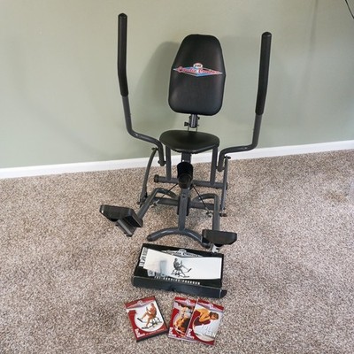 Body By Jake Cardio Cruiser Exercise Machine With Dvd Books And Assembly Tools