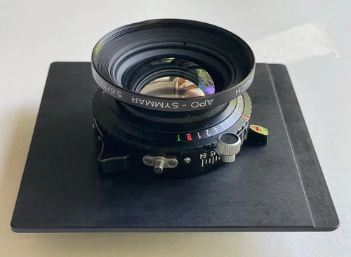 Schneider APO-Symar 150mm F/5.6 Lens on KB Canham board