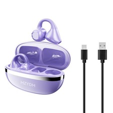 Open Ear Earbuds, Bluetooth 5.4 Clip On Headphones,with Mic 40H Playtime, IPX...