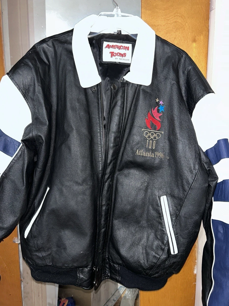olympic leather jacket products for sale | eBay