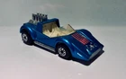 Vintage 1975 Blue Lesney Matchbox Superfast Hellraiser No.55 Diecast