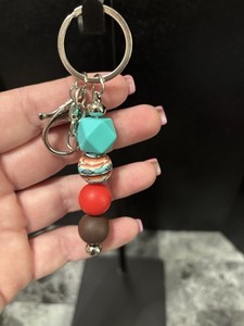 Aztec Print Keychain 