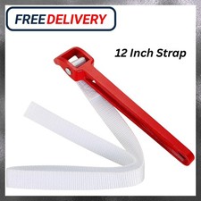 12 Inch Pipe Strap Wrench Adjustable Nylon Strap Wrench Oil Filter Strap Opene 12 Inch Pipe Strap Wrench Adjustable Nylon Strap Wrench Oil Filter Strap Opene