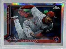 2025 Topps Chrome Update #ASGC-50 Aroldis Chapman 2025 All-Star Game - BOS