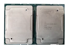LOT 2x Intel Xeon Gold 6136 12-Core 3GHz 150W LGA3647 64-Bit Processor SR3B2