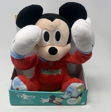 Disney Baby 11  Peek-A-Boo Mickey Mouse Talking Stuffed Plush Doll New In Box