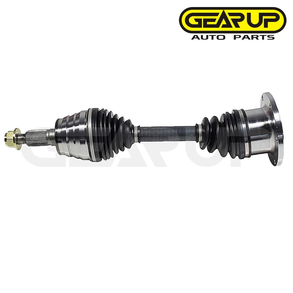 Ejes de eje CV delanteros 4x4 para Chevy GMC Silverado Sierra 2500 3500 Suburban 8 orejetas Foto 2 de 4