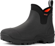 Ankle Rain Boots Men Insulated Rubber Boots for Men Garden Waterproof Boot Mud L