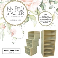 Lisa Horton Crafts Ink Stacker Modular Storage  Stickers-For Ink Pads  Sticker