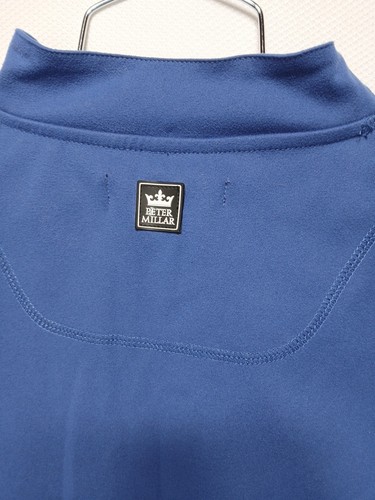 Peter Millar Northern Trust Open Quarter Zip Pullover Ärmel Reißverschlusstasche Größe M - Bild 13 von 13