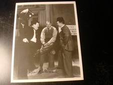 SIGNED AUTOGRAPHED HAL ROACH FROM LAUREL AND HARDY 8X10 PHOTO