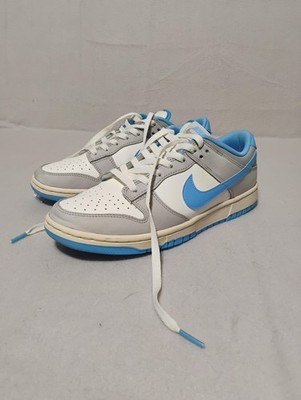 Nike Dunk Low Shoes Mens Size 9.5 Blue Gray Athletic Dept Sneakers FN7488-133