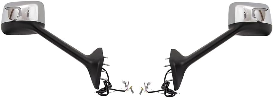 2025 2026 International MV607 LH+RH Pair New LED Light Chrome Hood