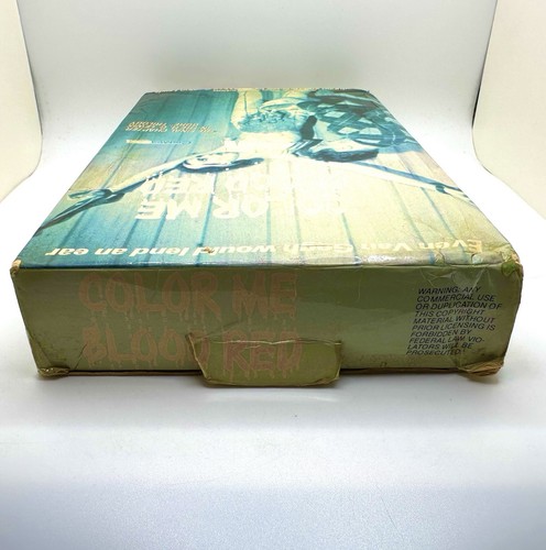 Color Me Blood Red ( Gore Horror 1965 H. G. Lewis ) Rare Big Box Vintage VHS - Picture 6 of 13
