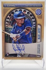 2021 Topps Gypsy Queen Santiago Espinal #GQA-SE Auto RC Blue Jays