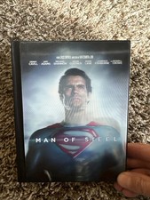 Superman Man of Steel Blu-ray DVD 3-Disc Set Target Exclusiv Lenticular Digibook