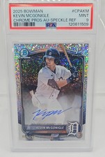 2025 Bowman - Chrome Prospect Autographs Kevin McGonigle Speckle Refractor /299