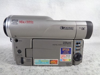 Canon Ultura A MiniDV Digital Video Camcorder LCD Tested