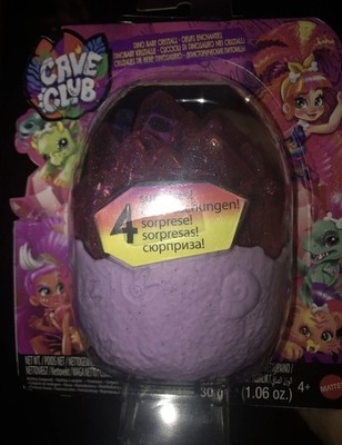 Cave Club Discovery Sortiment - Dino Baby Kristalle Überraschung rosa lila Mattel!