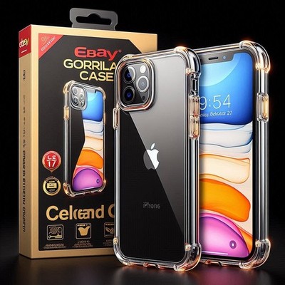 Gorilla Heavy Duty Bumper Case für iPhone 17 Pro Max 16 15 14 13 12 11 7 8
