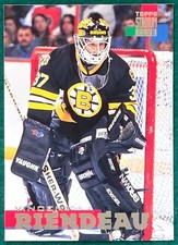 Vincent Riendeau - 1994-95 Topps Stadium Club #43 - Boston Bruins Hockey Card