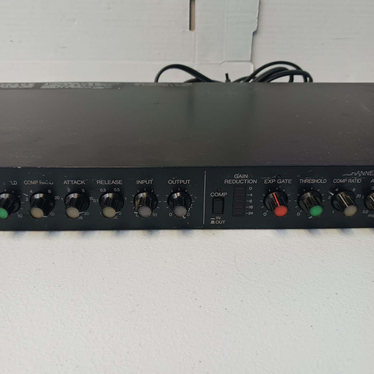 Yamaha GC2020 2-Channel Stereo Compressor Limiter Rackmount
