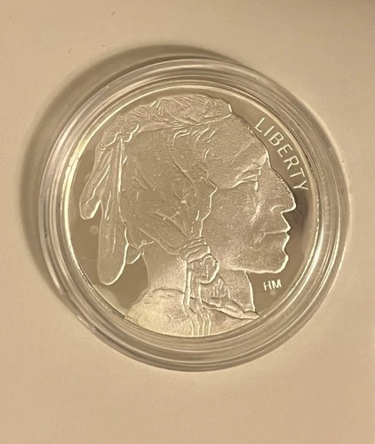 1 oz Silver Buffalo Round - 999 Fine Silver