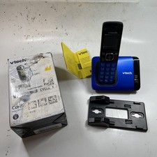 VTech CS6719-15 DECT 6.0 Phone with Caller ID/Call 1 Handset, Blue NO CORDS 