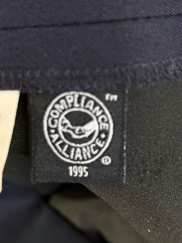 Vestido de Cóctel Vaina Cintura Árbitro Azul Marino DE COLECCIÓN LAUNDRY 8 Años 90’s - Imagen 7 de 9