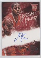 2013-14 Panini Court Kings Fresh Paint Auto 37/499 Isaiah Canaan #8 Auto 00ix