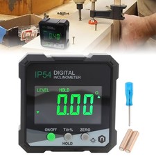 Magnetic Digital Level Box LCD Angle Finder Protractor Inclinometer Bevel Gauge