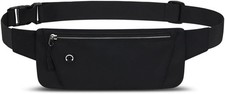 Slim Running Belt for Phone, Travel Money Belt, Sports Bum Bag for Walking Cycl