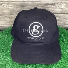 Garth Brooks World Tour Baseball Hat Cap Black Concert Country Music