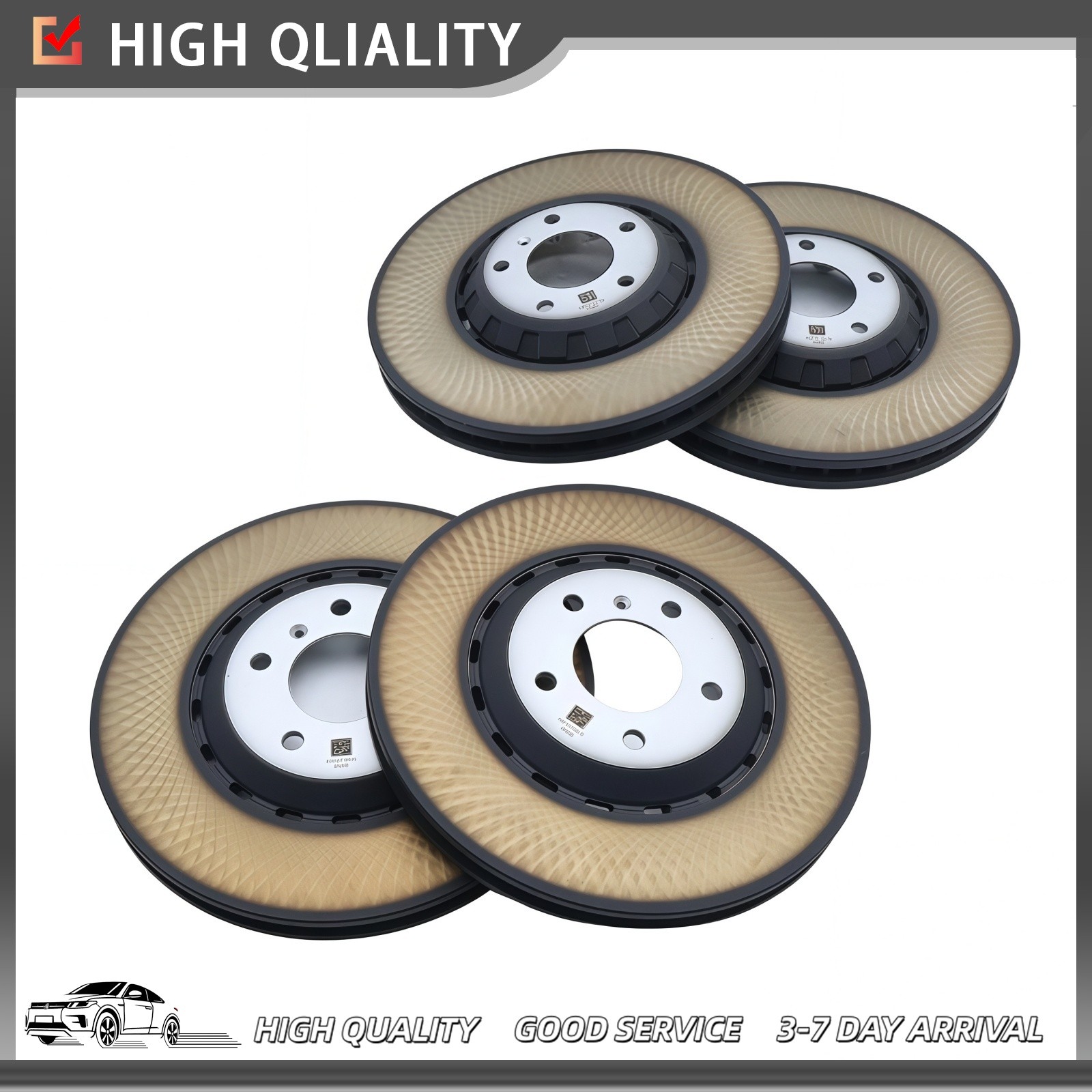 Bentley Bentayga Speed 2016-2023 Front Brake discs 2 pcs P/N 4M0615601N