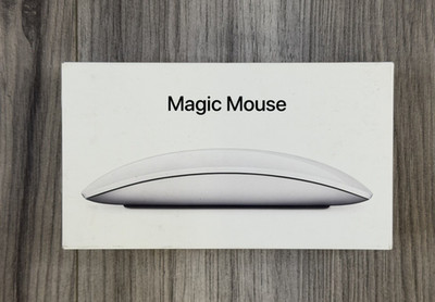 Apple Magic Mouse Wireless Bluetooth Rechargeable Silver White MK2E3AM/A A1657