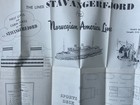 Norwegiam America Line - Stavangerfjord - Deck Plan & Post Card - 1960 — photo 7
