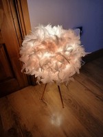 ELLIE BLUSH /ROSE GOLD TABLE LAMP  BY THE VERY COLLECTION BRAND NEW IN BOX