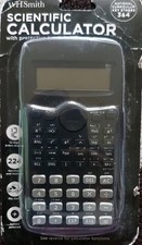WHSmith Advanced Scientific Calculator - Black Suitable for AS and A Level