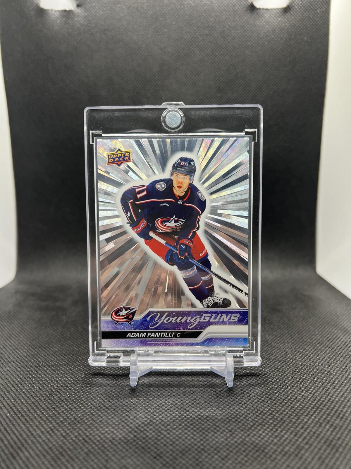 2023-24 Upper Deck Extended Series - Young Guns Adam Fantilli #711 Outburst (RC)