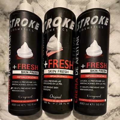 Stroke Cosmetics Skin Fresh Hypoallergenic Aftershave Balm 480ml / 16 fl oz
