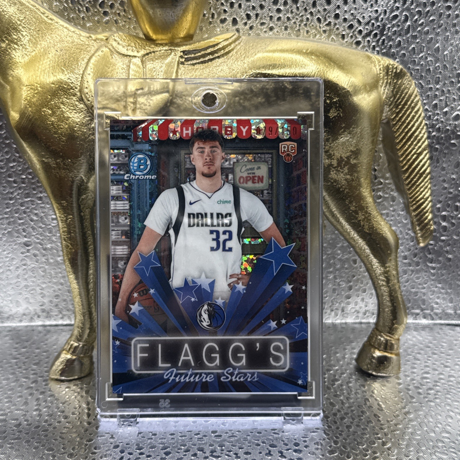2025-26 Bowman - Cooper Flagg Hobby Stars #HS-3 Mini-Diamond Refractor /150 (RC)