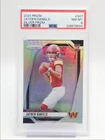 JAYDEN DANIELS 2024 PANINI PRIZM ROOKIE SILVER COMMANDERS RC PSA 8 Q6239