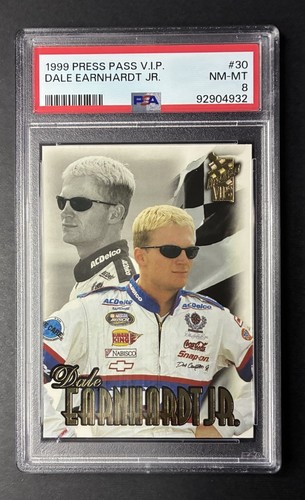 1990 Press Pass VIP #30 Dale Earnhardt Jr PSA 8 NASCAR Auto Racing 