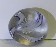 21140m Cool Looking Vintage German Handmade End of Cane Marble Piece