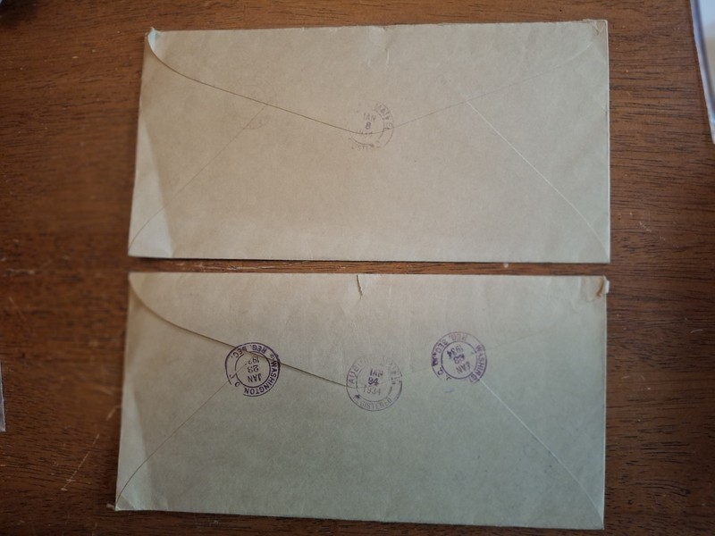 US Stamps Scott 733 Used Registered on Cover to Auburn Maine