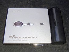 Sony MD Walkman MZ-E700 MiniDisc Portable Player battery box set Working Used