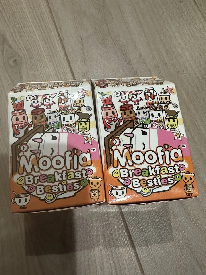 2 New Sealed Tokidoki Moofia Breakfast Besties Series 1 Blind Box - Image 3 of 3
